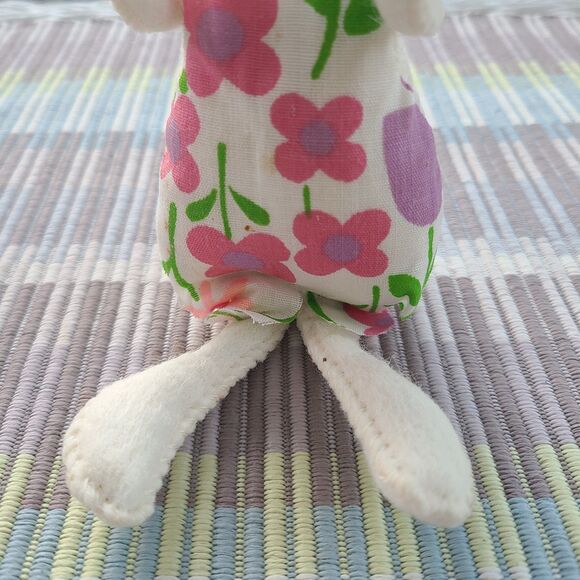 Annalee Mobilitee Doll Vintage 1971 Collectible Poseable Easter Bunny Butterfly - Picture 7 of 10